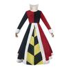 Queen of Hearts Cosplay Costume Alice In Wonderland Red Queen European-Style Dress