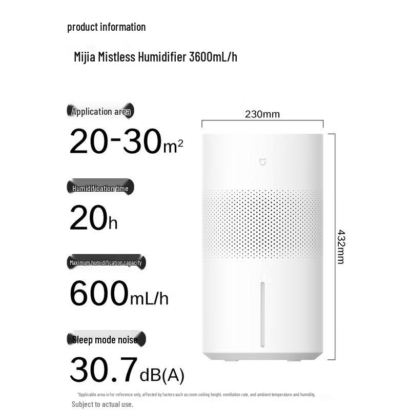 Xiaomi Mijia Mist-free Humidifier 3-600