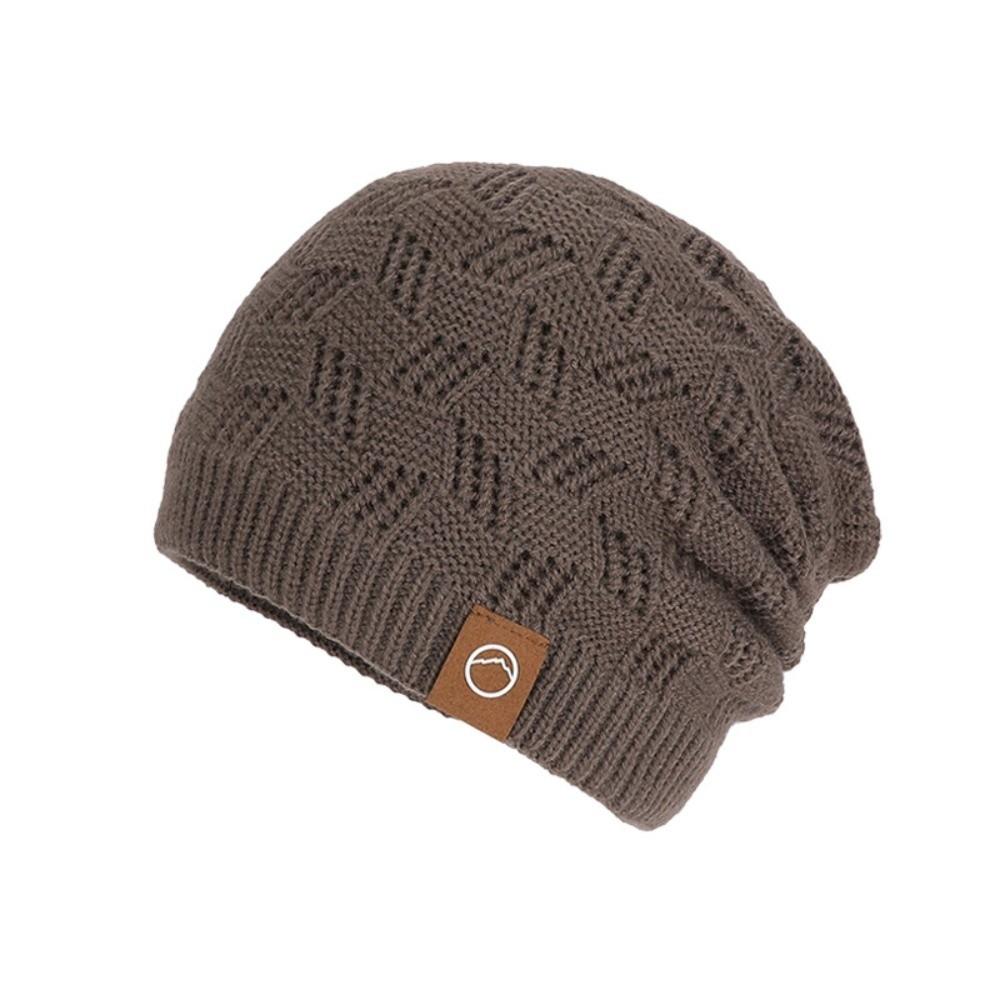 Ear Protection Warm Beanie Hat Windproof Fleece Lined Knitted Cap Fashion Knit Beanie Camping