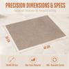 3 PCS Fiberglass Cloth Grill Mesh Mat Non-Stick Grilling Sheet Liner  Outdoor Barbecue