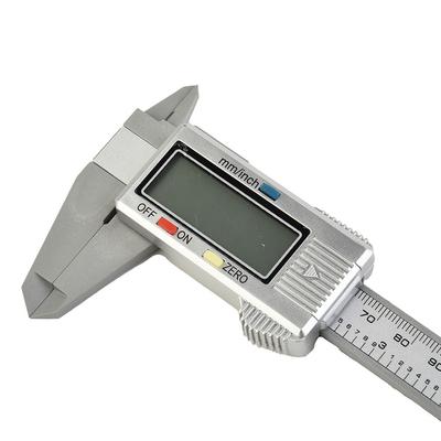 Digital Electronic Caliper Ruler Silver 0 ~150mm/0~6 Inches 1m/s Duable