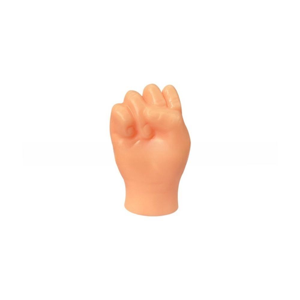 Novelty Feature Finger Cat Toy Mini Size Mini Finger Puppet Funny Funny Prank Gift Pet Supplies