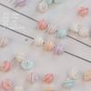 Perline sfuse in ceramica mini piccolo coperchio ciotola temperamento fresco stile nazionale materiale per accessori fatti a mano fai-da-te con perline