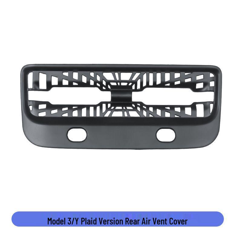 Rear Air Conditioning Vent Cover for Tesla Model Y/3/YL - Interior Decorative Accessory