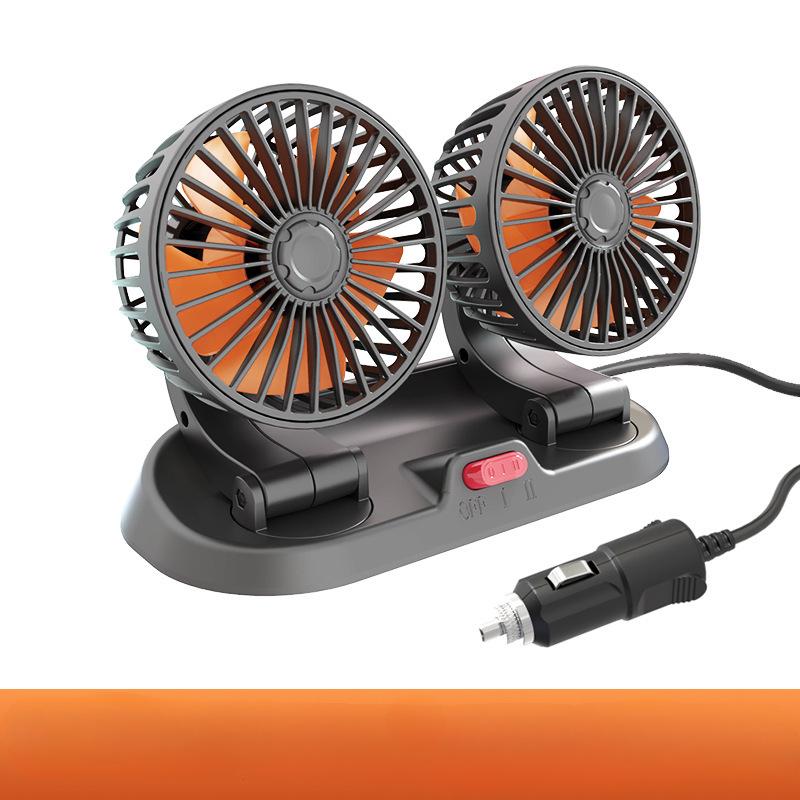 Ventilator auto de răcire Ventilator auto Ventilator auto USB cu două viteze 2 viteze reglabil pentru răcitor auto Ventilator de aer Accesorii auto Ventilator pentru mașină