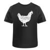 Standing Chicken' Cotton T Shirt Ta014408 - Men's Summer Cotton Graphic Tee