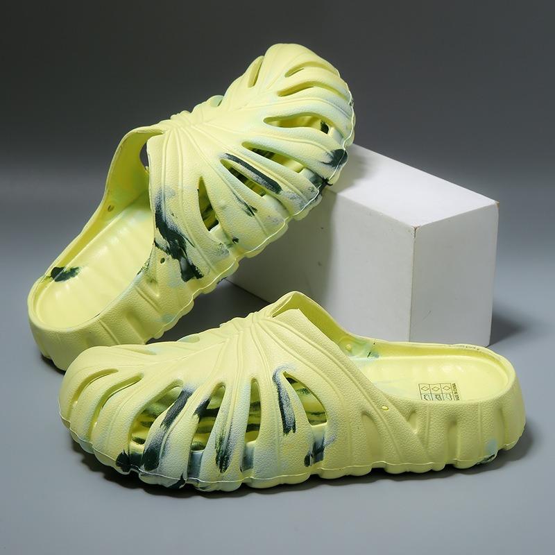 Summer Slippers Men s Casual Sandals and Slippers Thick-soled Hole Shoes 35-36