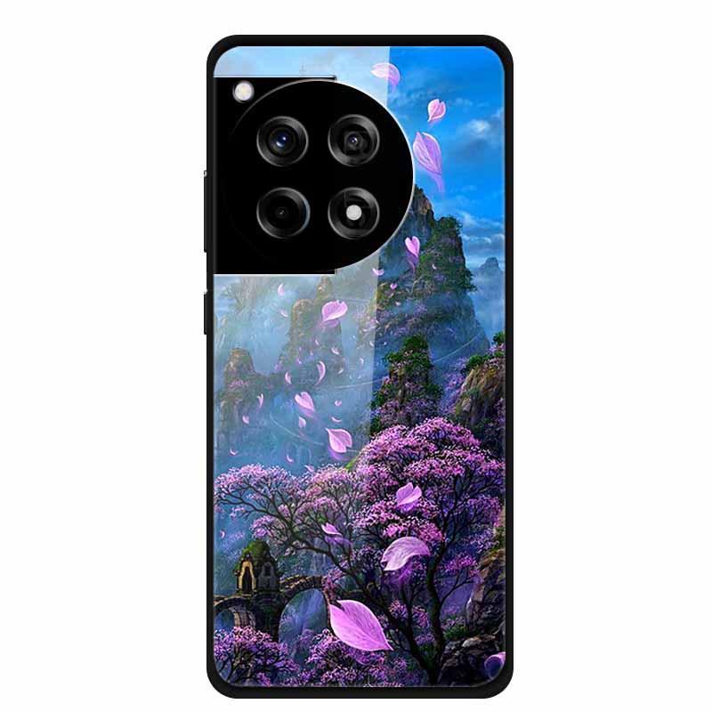 Creative Color Painting Tempered Glass Case for OnePlus ACE 3 12R