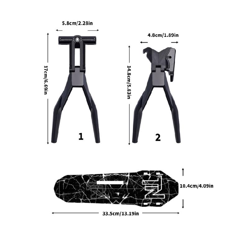 Safe Convenient Mudguard Quick Detachable Mudguards Simple Installation Mudflaps for Versatiles Use
