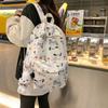 Stylish And Trendy Cartoon Print Large Capacity Backpack For School And Leisure Use