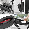 ROCKBROS Frame Bag, Bicycle Top Tube Bag, Waterproof Saddle Bag, 2.5L, Wear-Resistant, Cycle Bag, Road Bike Frame Saddle Bag, Easy Installation