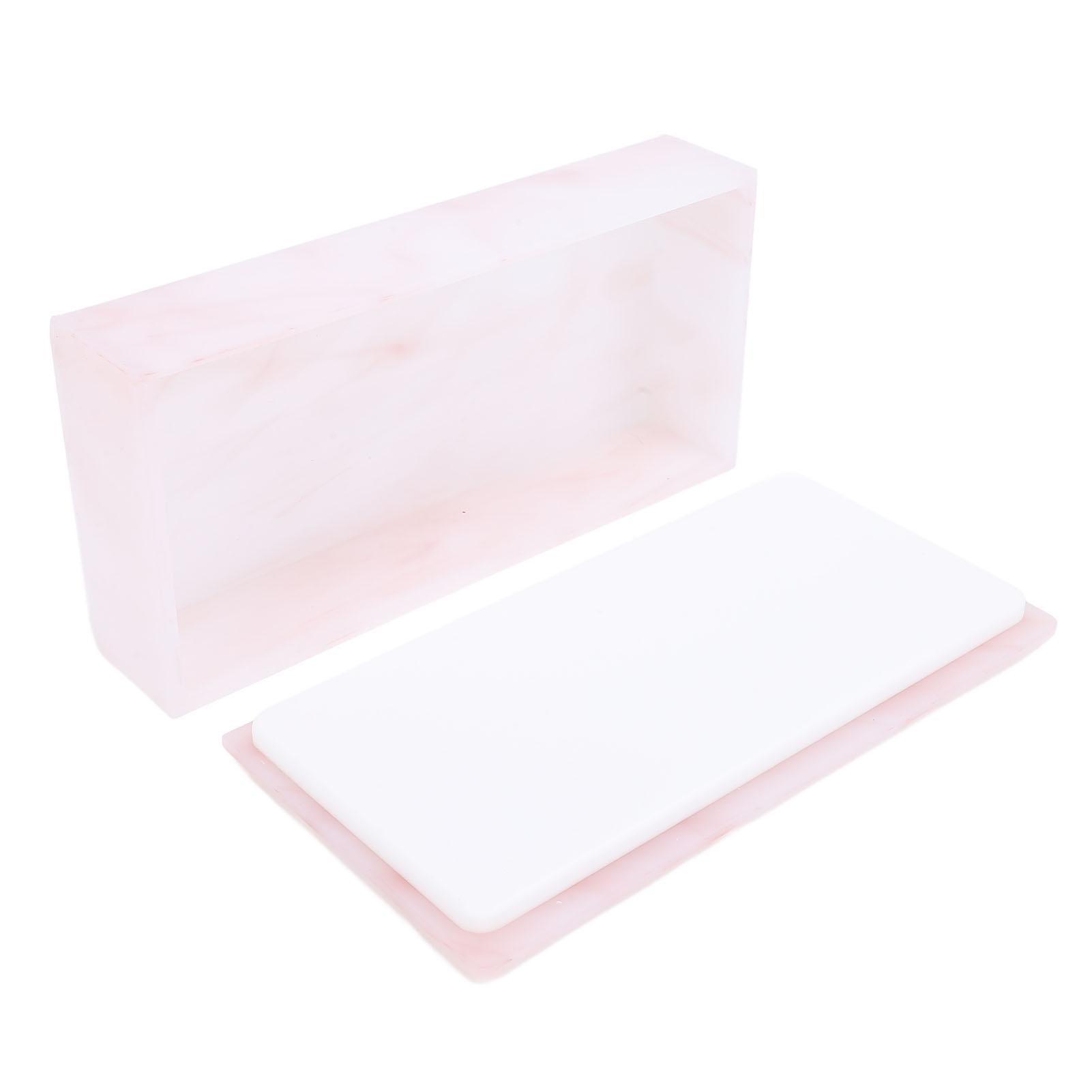 

Коробка для хранения накладных ресниц Утолщенный акрил Водостойкий Пыленепроницаемый Органайзер для наращивания ресниц разноцветный