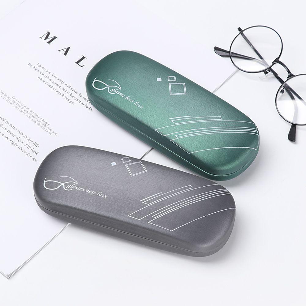 New Men Women Leather PU Eyewear Protector Myopia Glasses Box Glasses Case Reading Eyewear Case