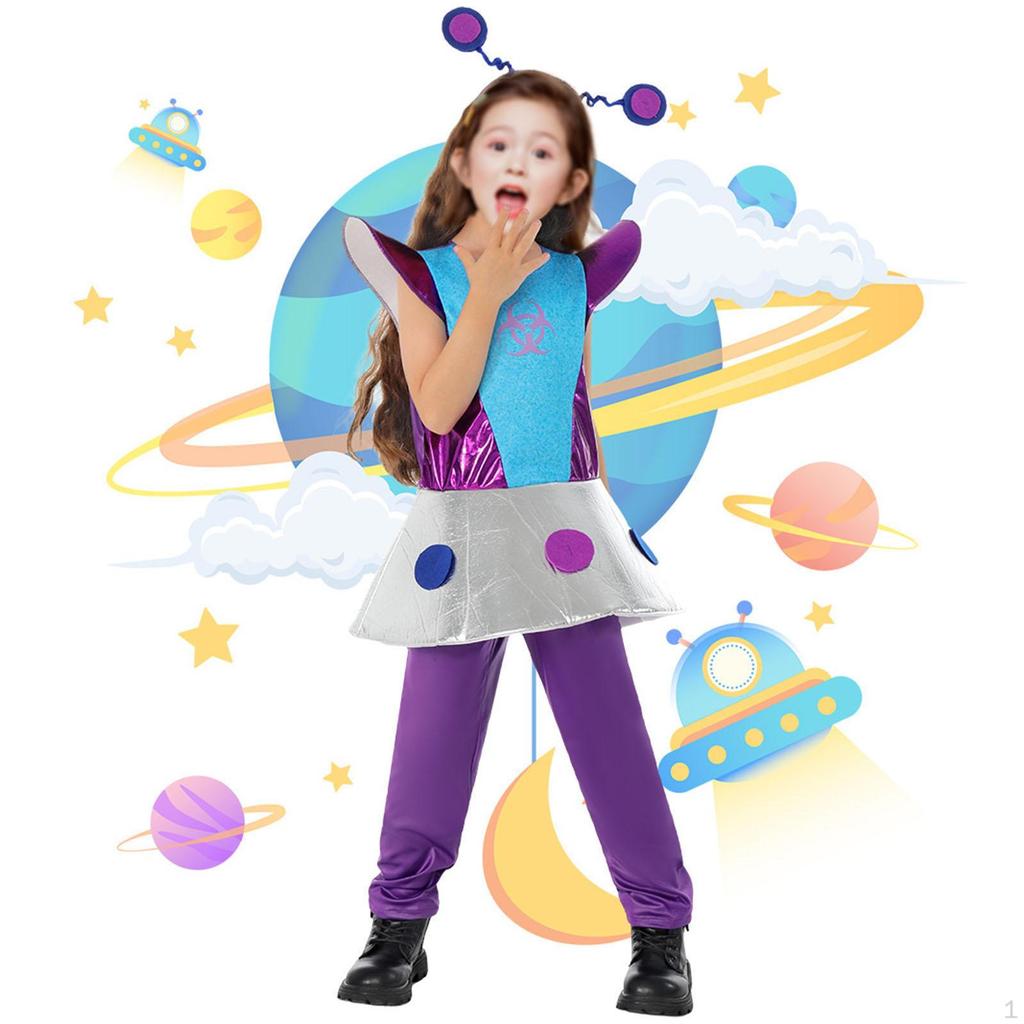 Alien Costume for Cosplay Birthday Holidays Children's Day