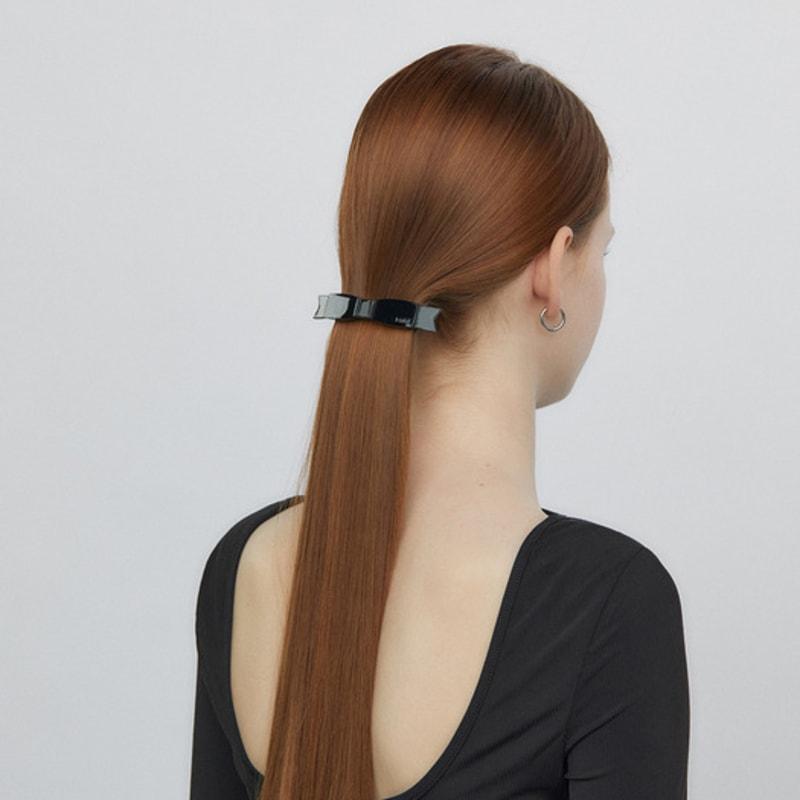 

DNINI Classic bow barrette Black