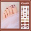Semi Cured Gel Toenail Stickers Sparkles Toenail Polish Strips Stickers Toenail Strips DIY Pedicures Gel Nails Stickers