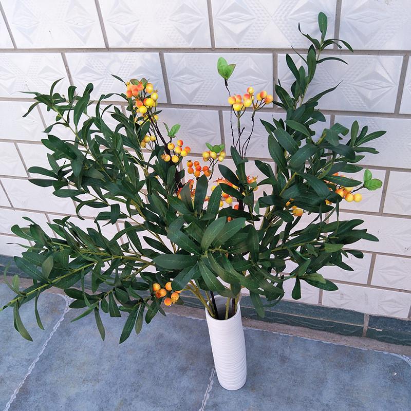 Elegant Artificial Olive Bonsai Tree Wedding Tabletop Decoration Gift Home