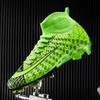 Soccer Boots Men'S High Top Teen Spikes and Broken Nails Training Sneakers
