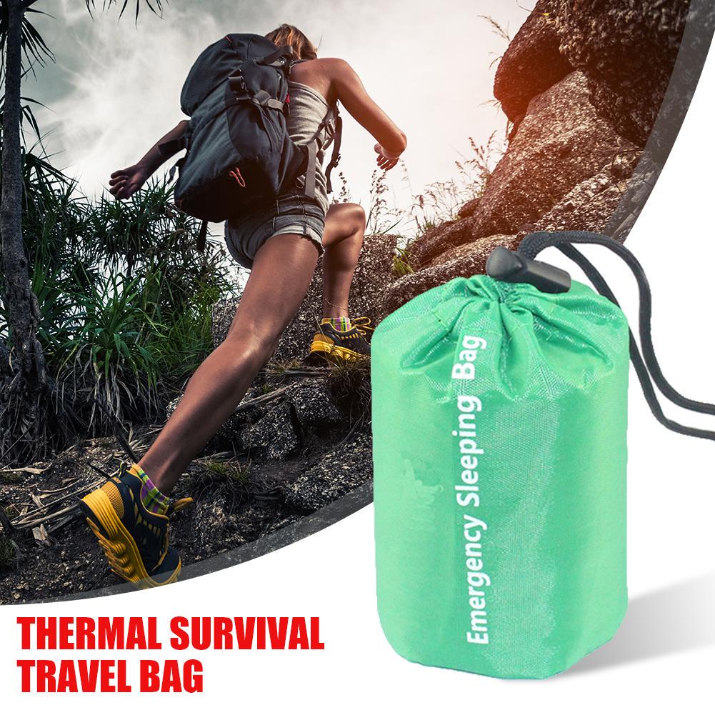Outdoor Climbing Camping Emergency Sleeping Bag Thermal Survival Travel Bag