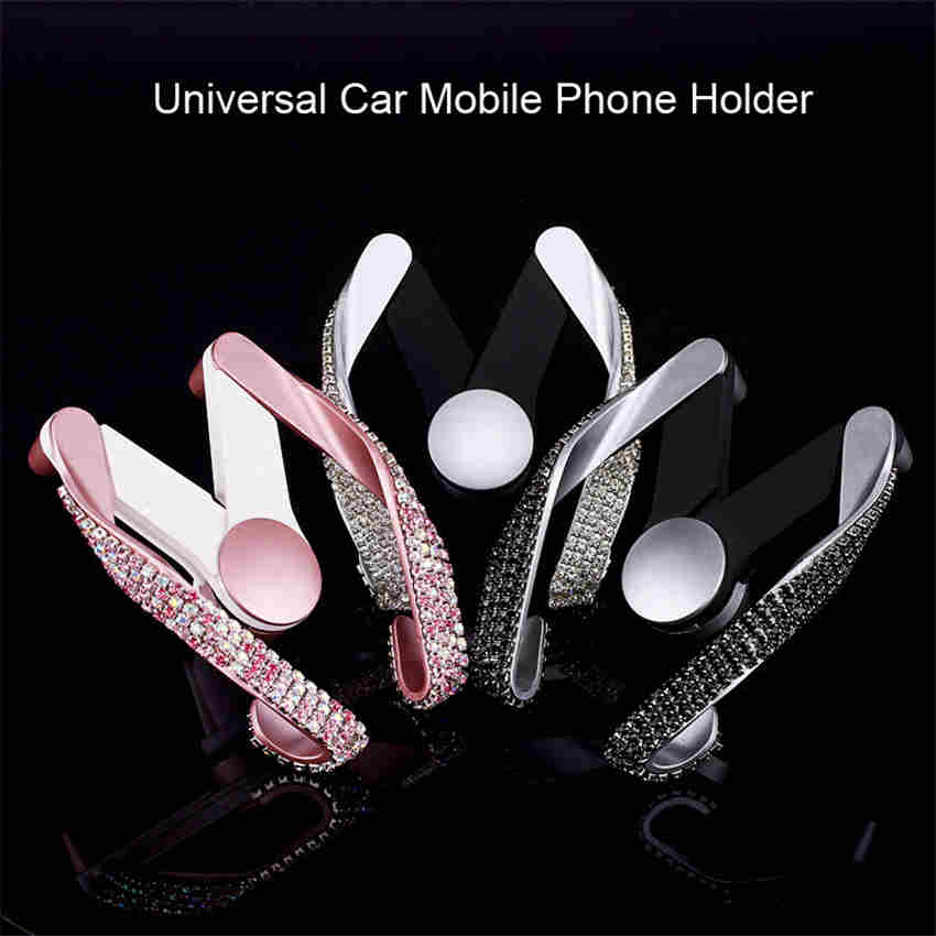 

Universal Car Phone Holder Car Air Vent Mount Phone Bracket Clip Cell Phone Holder Stand
