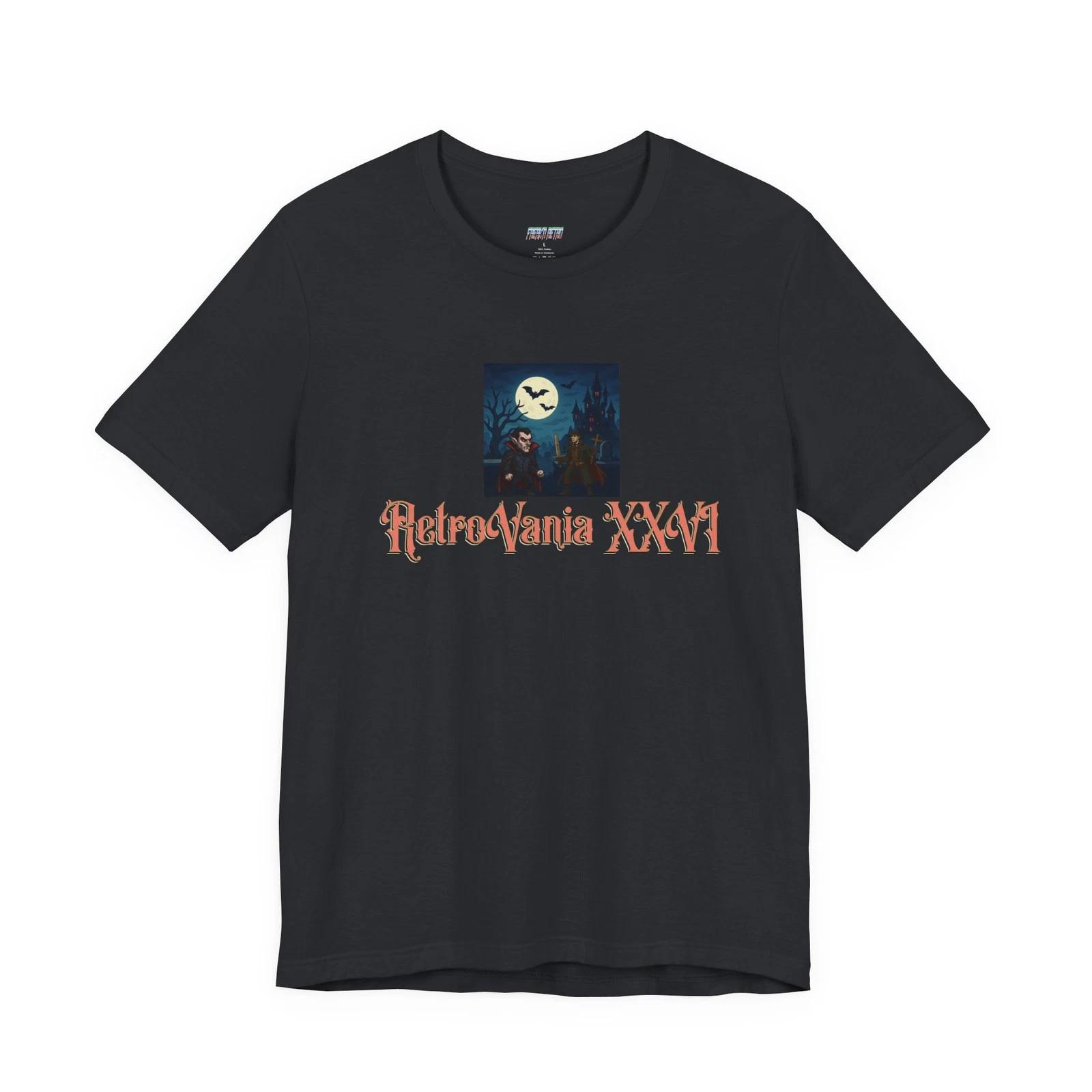 

RetroVania XXVI 2D Vampire Gaming Tee 2XL