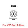 JQTYB1 ABS Car Styling Emblem For Volkswagen MK6 VW GOLF 6 2010 2011 2012 2013 Badge Hood Front Grill Rear Trunk Lid Logo Accessories