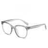 Tr90 Unisex Blue Light Blocking Square Glasses With Resin Frame For Office And Casual Wear