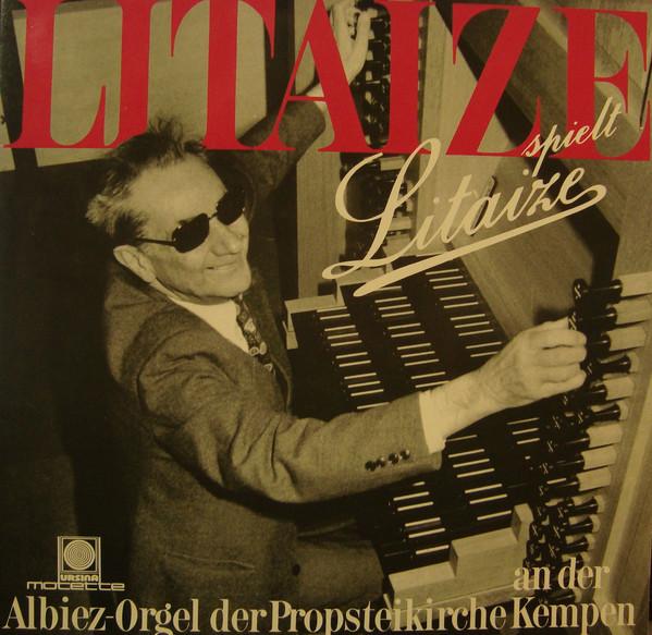 

LP Record GASTON LITAIZE - Litaize Spielt Litaize / An der Alb M1043 Motette Ursina 1979 Germany Classical Used
