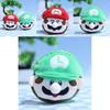 Adorable Super Mario Plush Toy Coin Purse Keychain Soft Doll Accessory For Kids