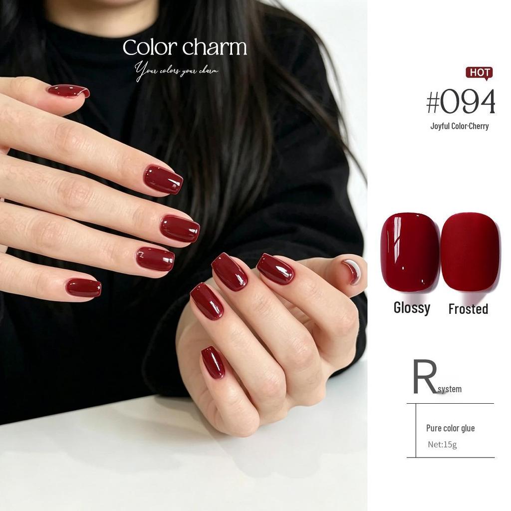 KaSi UV Gel Nail Polish - Autumn/Winter Pure Translucent Nude, Large Capacity, One Bottle One Color.