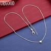 925 Sterling Silver Minimalist Mini Four-Leaf Clover Necklace - Banquet Gift Jewelry