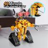Sillbird Robot Building Kit with Remote Control STEM Gifts for Boys Age 8-12, Technic Buildable Coding Robotic Set Birthday Toys for Kids Teens (468