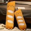 100cm Long Animals Plush Toy Stuffed Squishy Animal Bolster Pillow Cat Cylindrical Plushie Toy Sleeping Friend Best Gifts