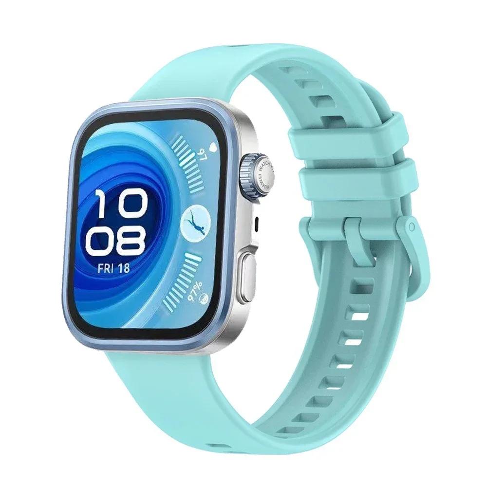 

Силиконовый ремешок для Huawei Watch Fit 4 4 Pro Band Цветной браслет с пряжкой Наручный ремешок Ремешок для Huawei Watch Fit 3 Аксессуары Huawei Fit 4 Pro чирковый