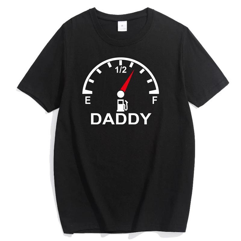 Funny Oil Gauge Parent-Child T-Shirt - Father-Son Matching Outfit