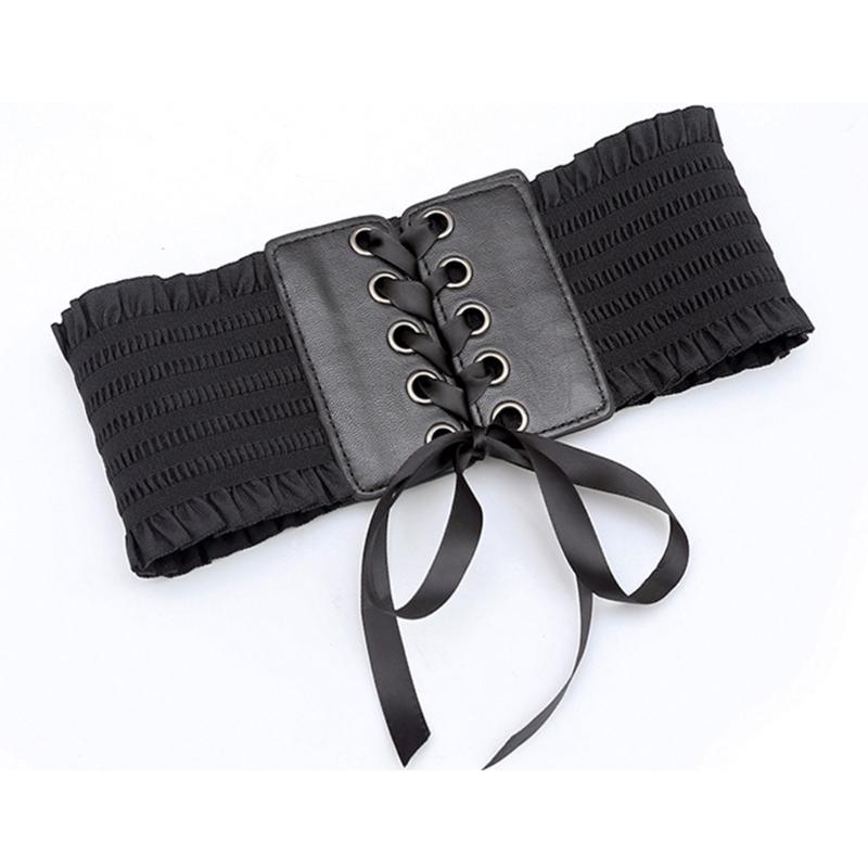 Women Girls Vintage Style Costume Waist Belt Body Shaper Steampunk Sexy Waist Bands Waist Decoration Daily Accessory