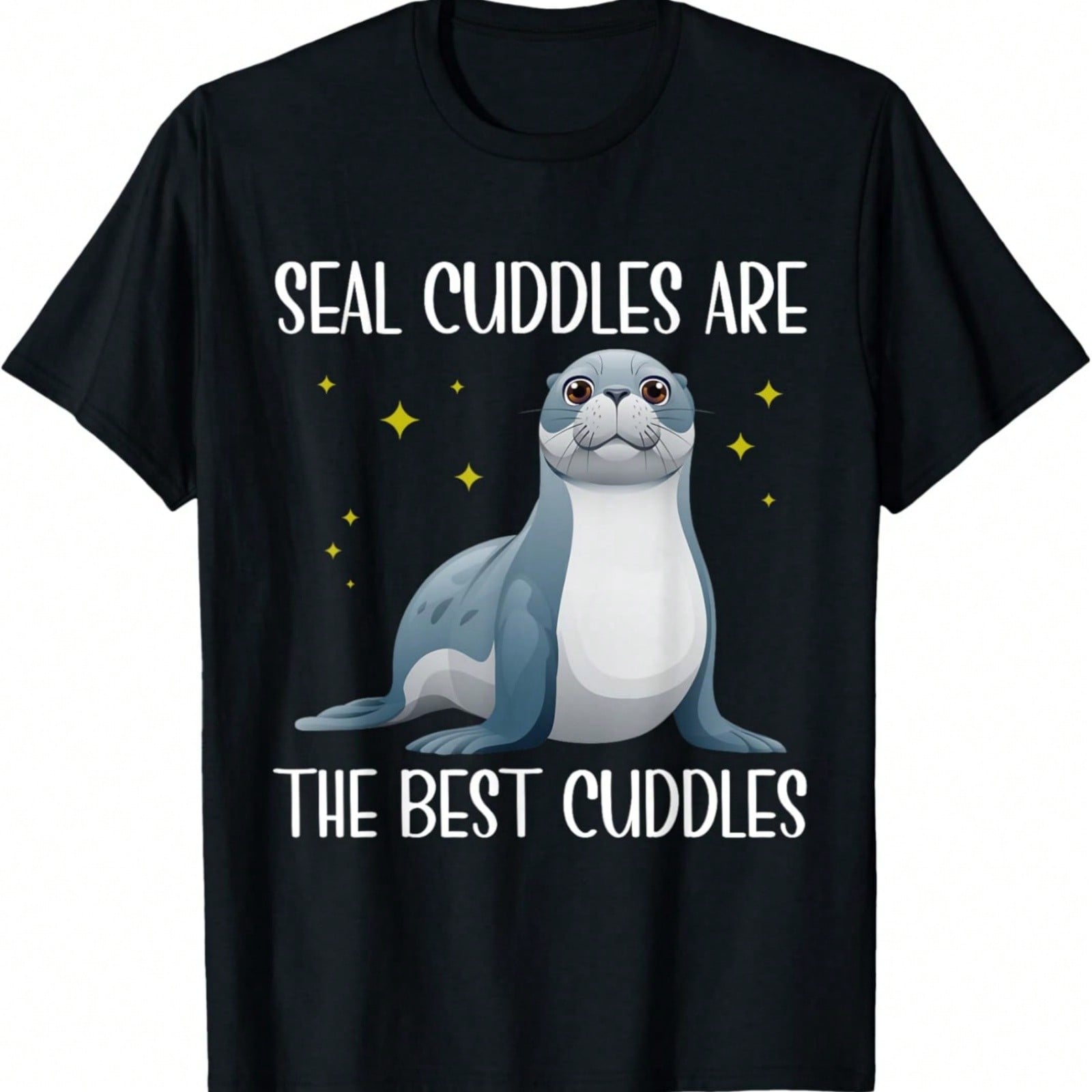 Seal Cuddles Are The Best Cuddles Seal T-Shirt S разноцветный