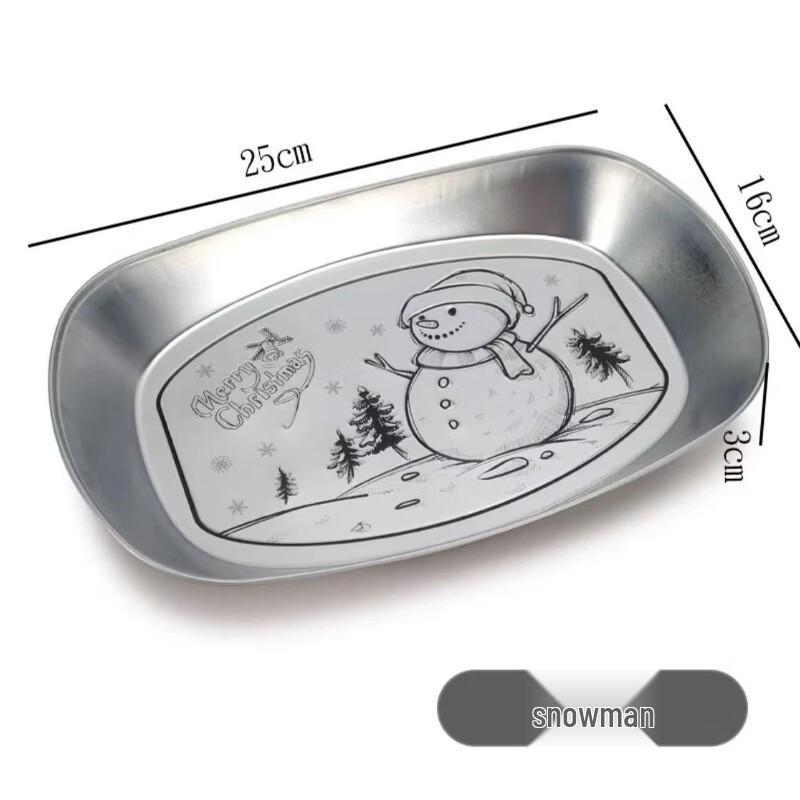 

Retro Tinplate Snack Fry Trays, 10-Pack