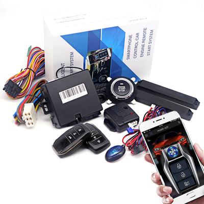 Autoalarm s automatickým startováním jedním tlačítkem Auto Start Stop Systém bezklíčového vstupu Smart Key Sada dálkového startu Automobilové příslušenství