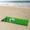 Fußballtor Strandtuch Einseitig 2D Weiches Saugfähiges Mikrofaserhandtuch Für Pool Strand Badezimmer Schwimmbad Sommer Sportliches Geschenk