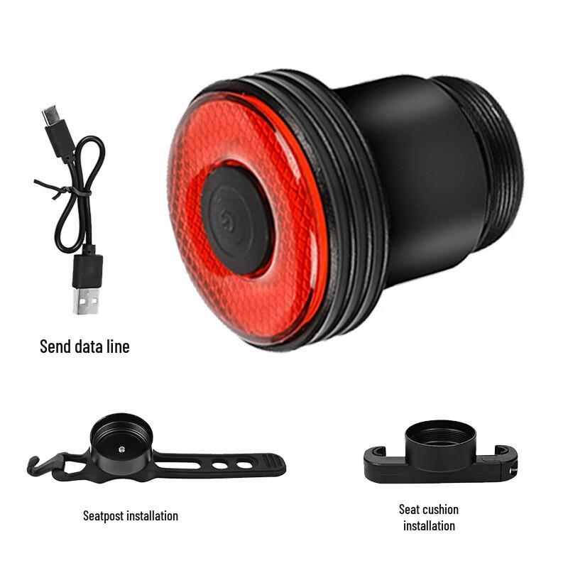 Rechargeable Bicycle Brake Sensor Tail Light