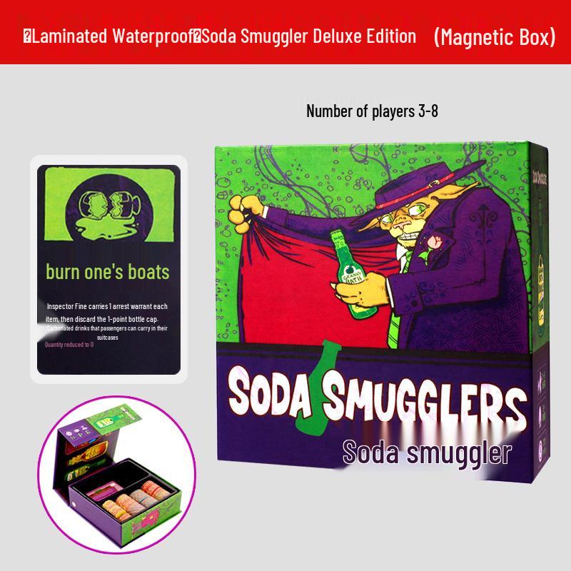 Sheriff of Nottingham: Soda Smugglers Card Game for 3-8 Players