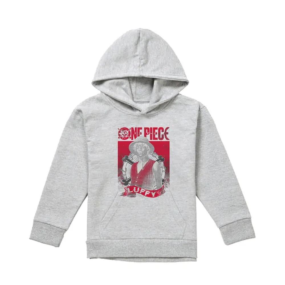 One Piece Live Action Childrens/Kids Luffy Portrait Hoodie