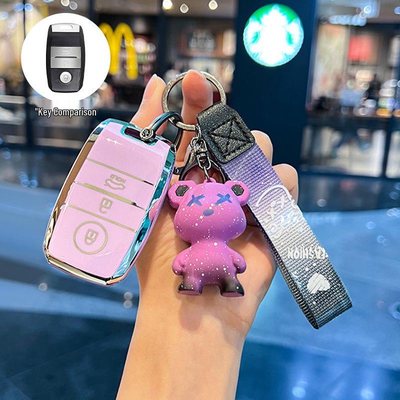 Kia Key Case Shell for K3, K4, K5, KX3, KX5, Sportage, Sorento, Yipao, and K5 Models