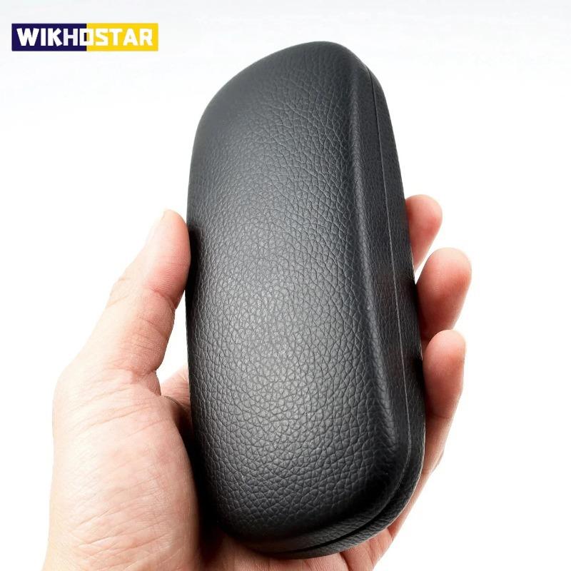 PU Leather Hard Glasses Case for Men And Women - Protective Eyeglass Case for Reading Glasses