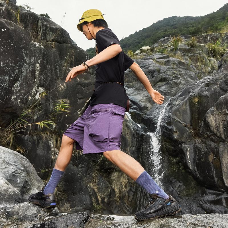 Li-Ning Yijie Lite 2.0 Comfortable Breathable Wear-Resistant Creek Shoes Men Shoes Black AHLV011-3