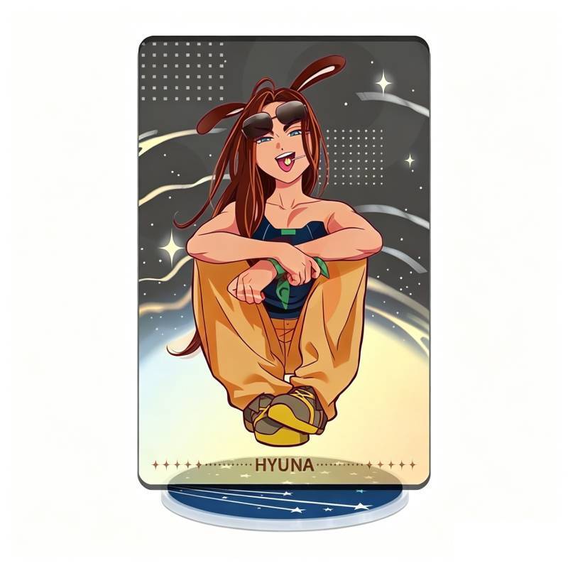 Alien Stage Acrylic Standee With Anime Game Design For Collectors And Fans