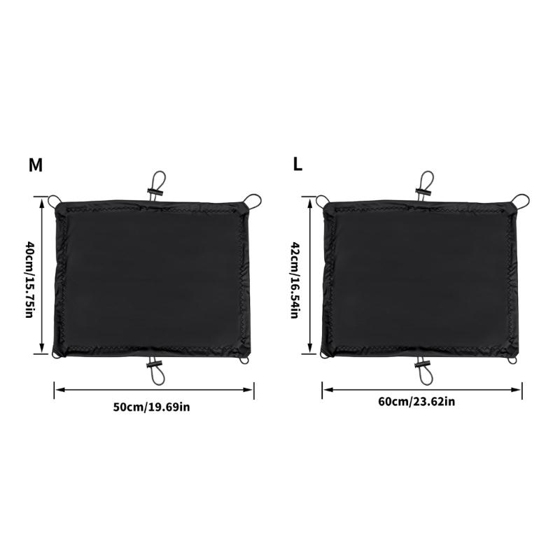 Waterproof Elastic Motorcycle Luggage Cover Replacement Cargo Net With Hooks Motorcycle Accessories Easy To Use
