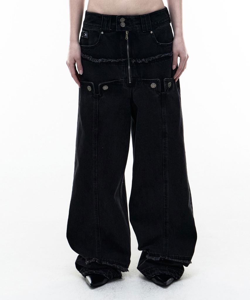 OPUS 0012 Op. 09 Old Guard Denim Pants Black