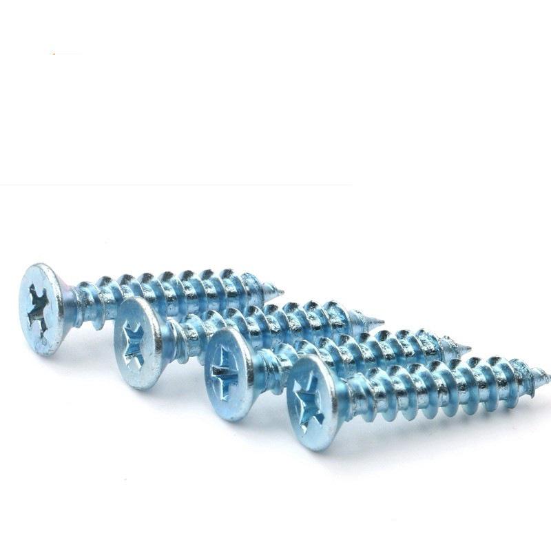 High-Strength Phillips Flat Head Countersunk Self-Tapping Screws GB846 M3-M6 for Wood